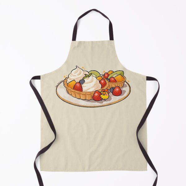 Item preview, Little Chicken Eating Giant Fruit Pie designed and sold by NasDoodleArt.
