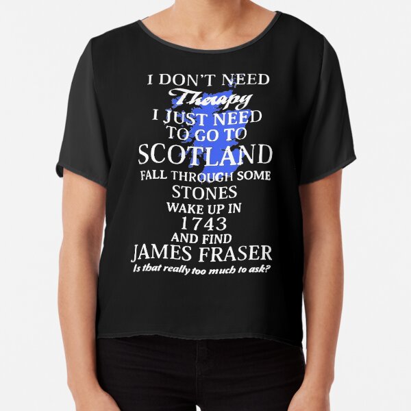Outlander Merch Top mousseline