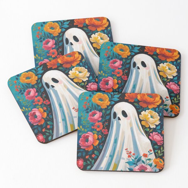 Item preview, Spooky Floral Ghost Portrait designed and sold by Tootley.