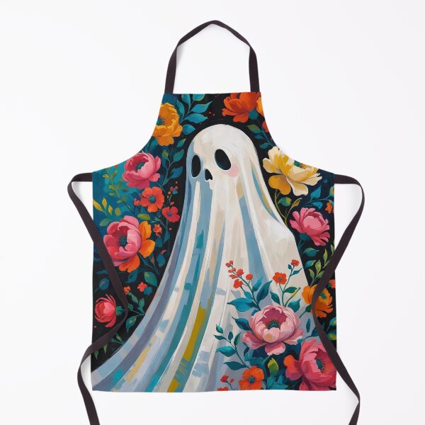 Item preview, Spooky Floral Ghost Portrait designed and sold by Tootley.