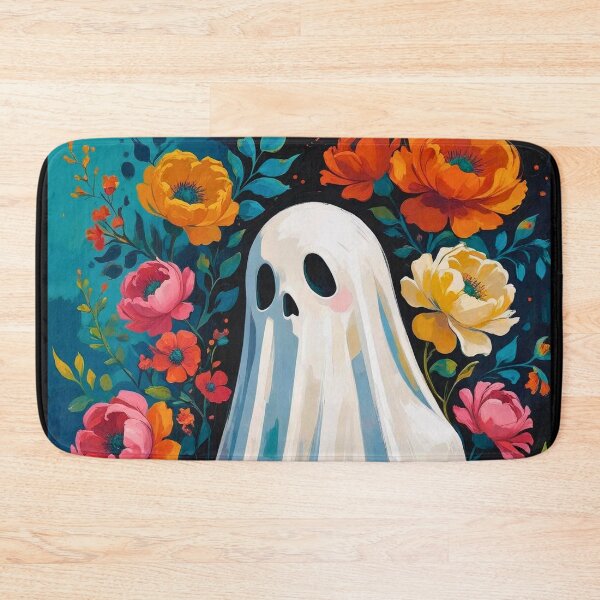 Item preview, Spooky Floral Ghost Portrait designed and sold by Tootley.