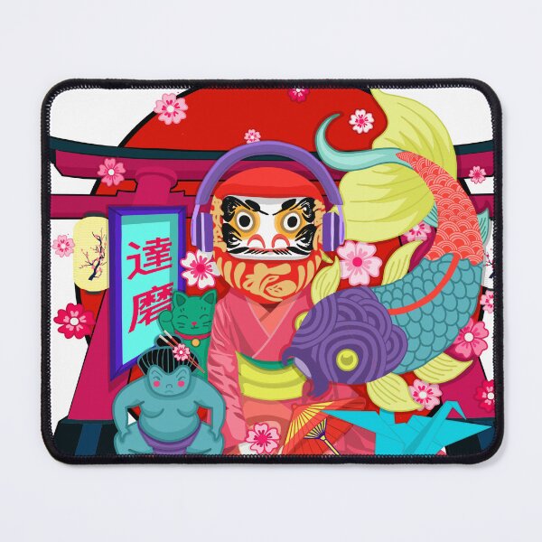 Item preview, Daruma Emperor designed and sold by Elle Gee Graphic Art & Design.