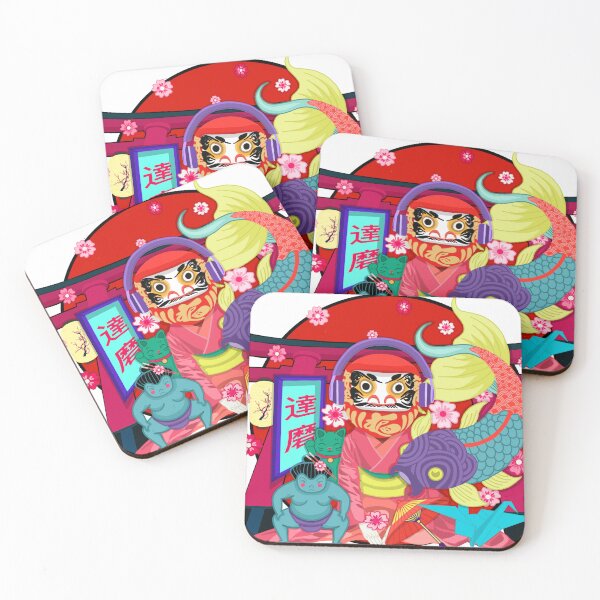 Item preview, Daruma Emperor  designed and sold by Elle Gee Graphic Art & Design.
