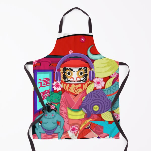 Item preview, Daruma Emperor  designed and sold by Elle Gee Graphic Art & Design.