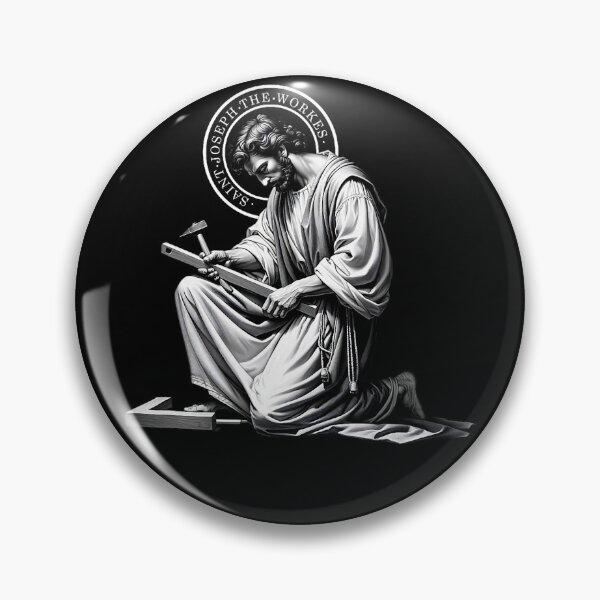 Item preview, Saint Catholic Church St. Joseph The Worker Jesus Father designed and sold by eloisestewart.