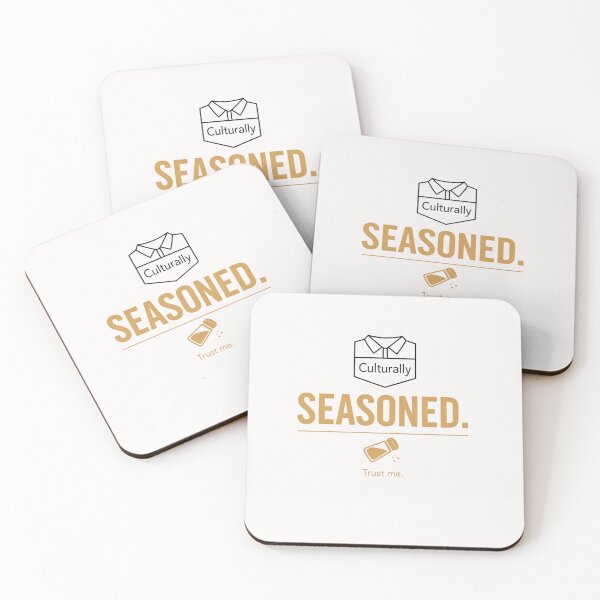 Item preview, Culturally Seasoned Funny Quote Witty Humor Design designed and sold by Pawsome Quotes.
