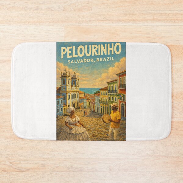 Item preview, Pelourinho Salvador – Colonial Streets of Historic Center in Bahia with Afro-Brazilian Heritage designed and sold by Places On Earth.