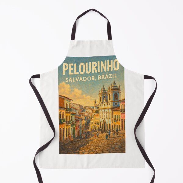 Item preview, Pelourinho Salvador Brazil – Colonial Baroque Streets of Centro Histórico with São Francisco Church designed and sold by Places On Earth.