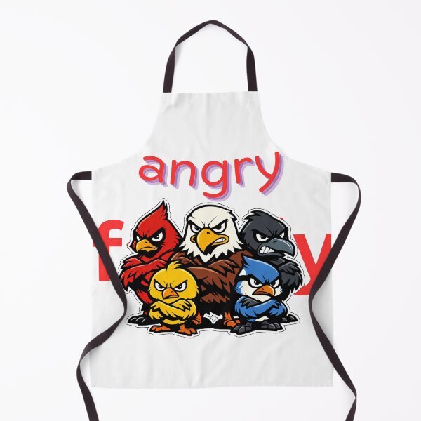 Item preview, Angry Bird Squad – Fierce Cartoon Animal Team Illustration designed and sold by VtwoCreations.