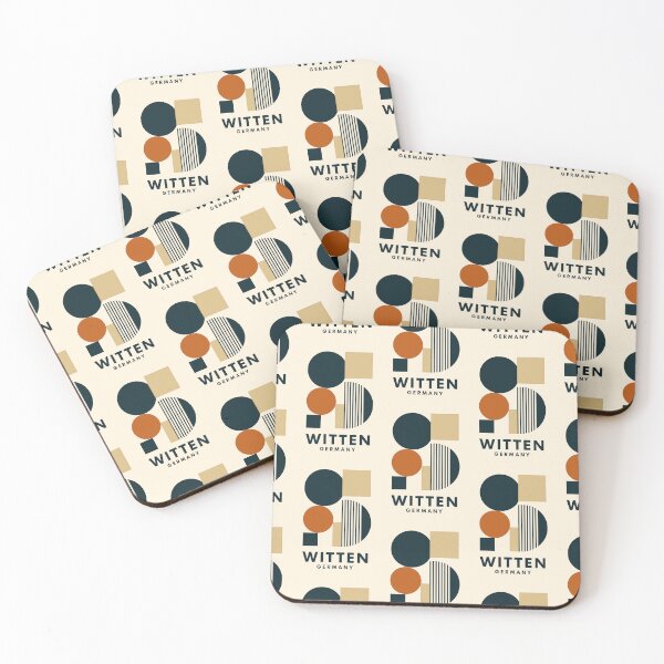 Item preview, Witten Germany – Bauhaus Geometric Design designed and sold by Thistle-TShop.