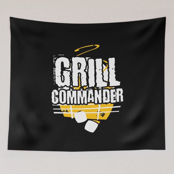 Item preview, Grill Commander Barbecue Cook Summer designed and sold by LarkDesigns.