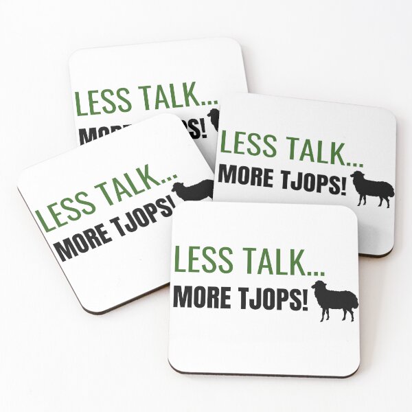 Item preview, Less talk... more tjops! designed and sold by SAVibeCO.