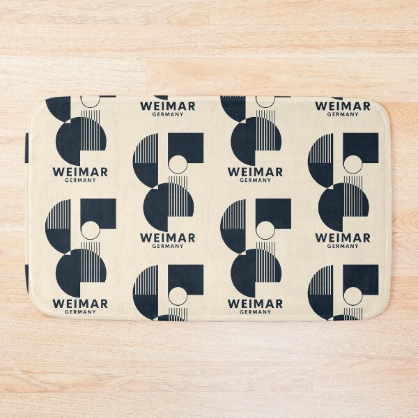 Item preview, Weimar Germany – Bauhaus Geometric Design designed and sold by Thistle-TShop.