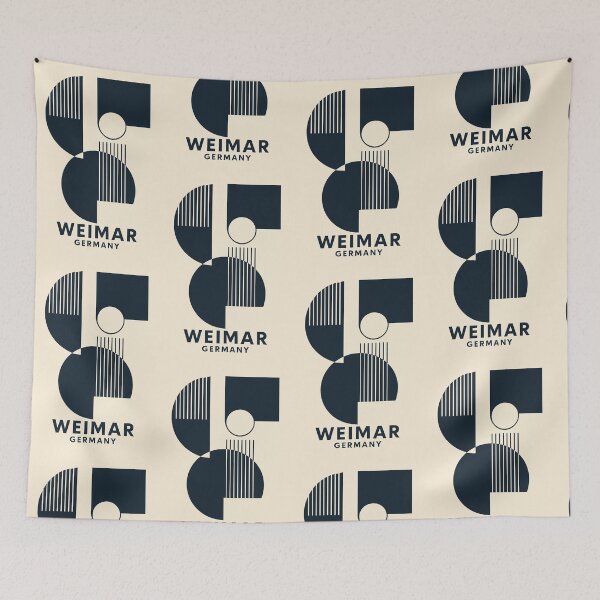 Item preview, Weimar Germany – Bauhaus Geometric Design designed and sold by Thistle-TShop.