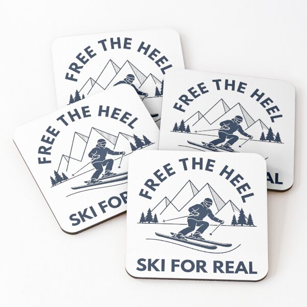 Item preview, Free The Heel Ski For Real designed and sold by emilydabblese.