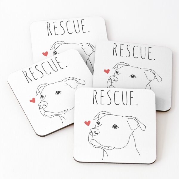 Item preview, Rescue Dog, Pitbull designed and sold by emilydabblese.