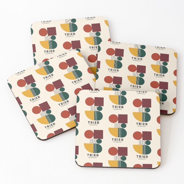 Item preview, Trier Germany – Bauhaus Geometric Design designed and sold by Thistle-TShop.