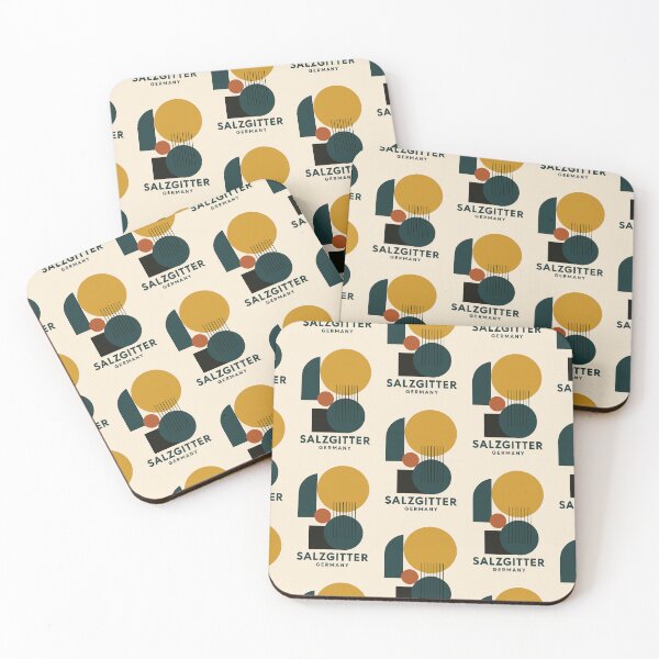 Item preview, Salzgitter Germany – Bauhaus Geometric Design designed and sold by Thistle-TShop.