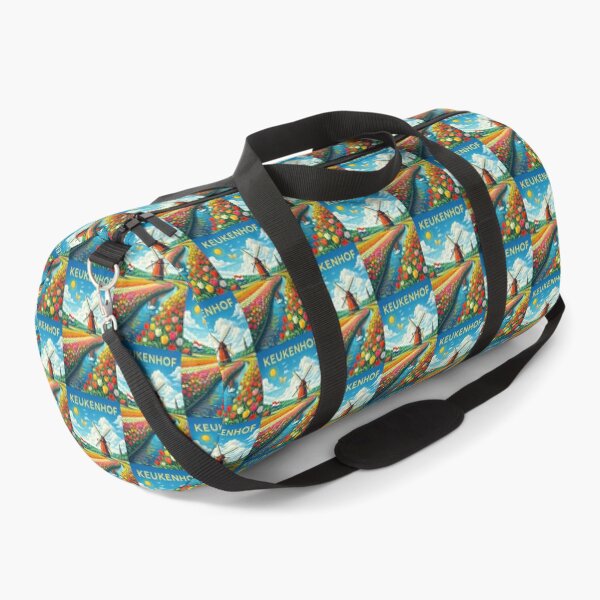 Item preview, Keukenhof Canal View – Tulips, Windmills, and Dutch Landscape in South Holland, Netherlands designed and sold by Places On Earth.