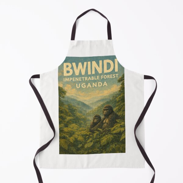 Item preview, Gorillas in Bwindi – Lush Jungle Canopy of Bwindi Impenetrable Forest, Kanungu District, Uganda designed and sold by Places On Earth.