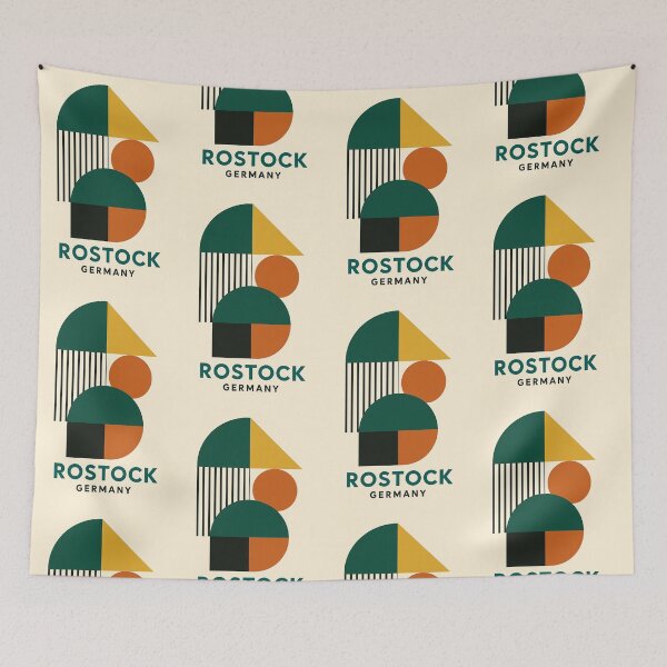 Item preview, Rostock Germany – Bauhaus Geometric Design designed and sold by Thistle-TShop.