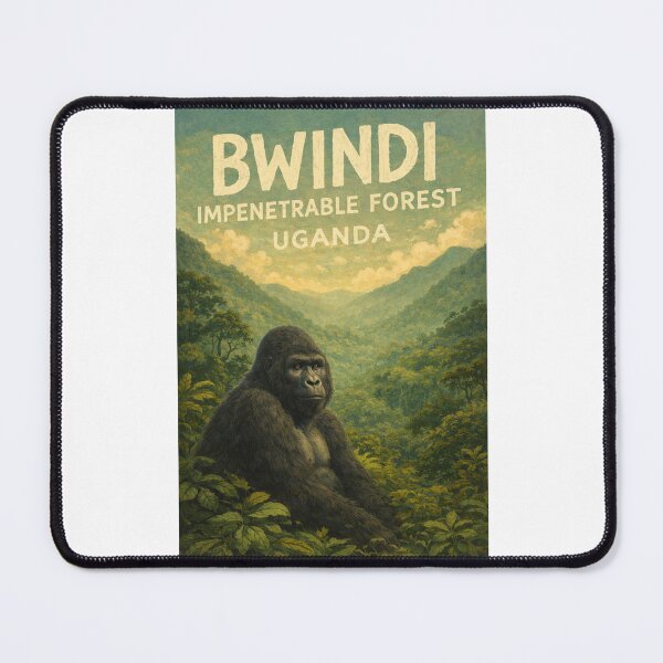 Item preview, Solitary Giant of Bwindi – Gorilla Among the Highlands in Uganda’s Impenetrable Rainforest designed and sold by Places On Earth.
