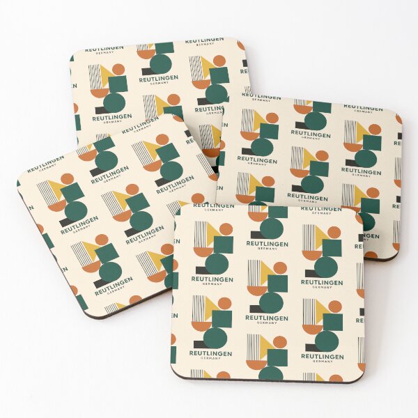Item preview, Reutlingen Germany – Bauhaus Geometric Design designed and sold by Thistle-TShop.