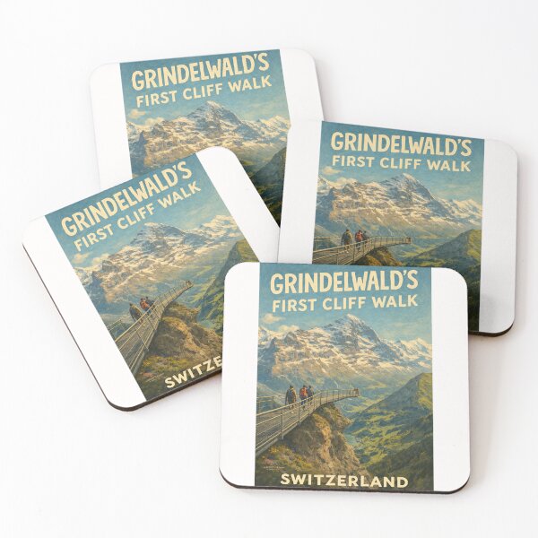 Item preview, Grindelwald First Cliff Walk with Panoramic Views of Eiger in Bernese Oberland, Switzerland designed and sold by Places On Earth.
