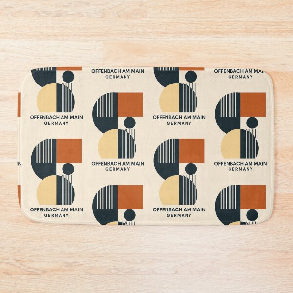 Item preview, Offenbach am Main Germany – Bauhaus Geometric Design designed and sold by Thistle-TShop.