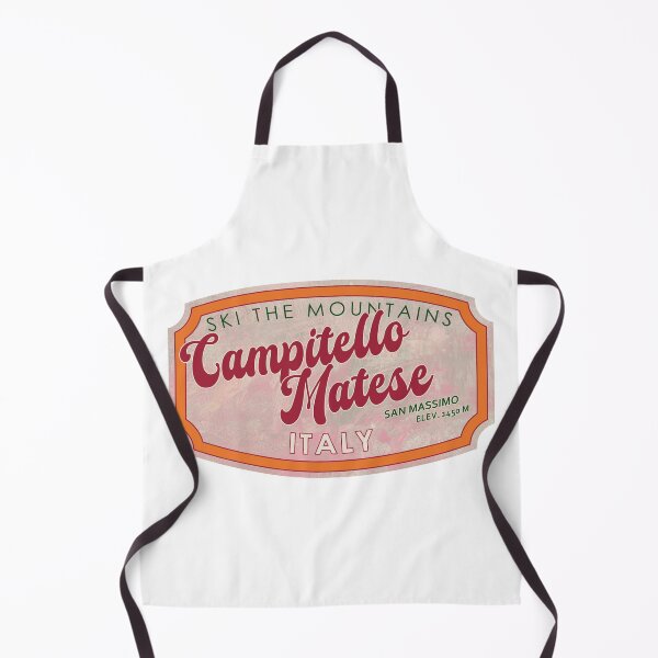 Item preview, Campitello Matese, Italy, San Massimo, Ski, textured skiing badge designed and sold by Wanderful-roads.