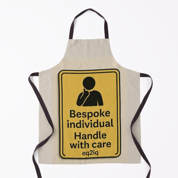 Item preview, bespoke individual handle with care designed and sold by Eq2iq.
