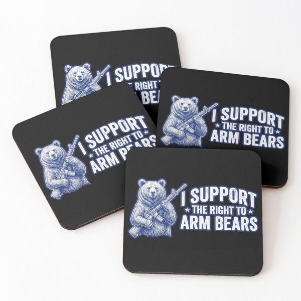 Item preview, I Support The Right to Arm Bears designed and sold by sollunadesignns.