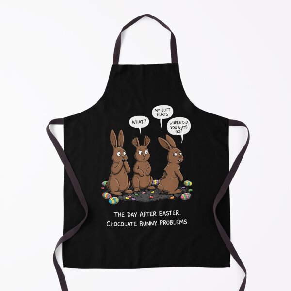 Item preview, You Want a Piece of Me? Funny Easter Chocolate Bunny designed and sold by AdyKurniawan.