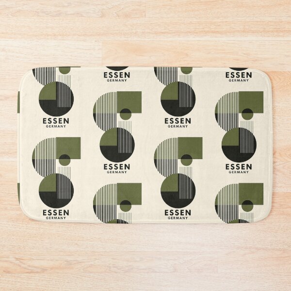 Item preview, Essen Germany – Bauhaus Geometric Design designed and sold by Thistle-TShop.