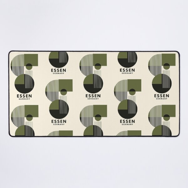 Item preview, Essen Germany – Bauhaus Geometric Design designed and sold by Thistle-TShop.