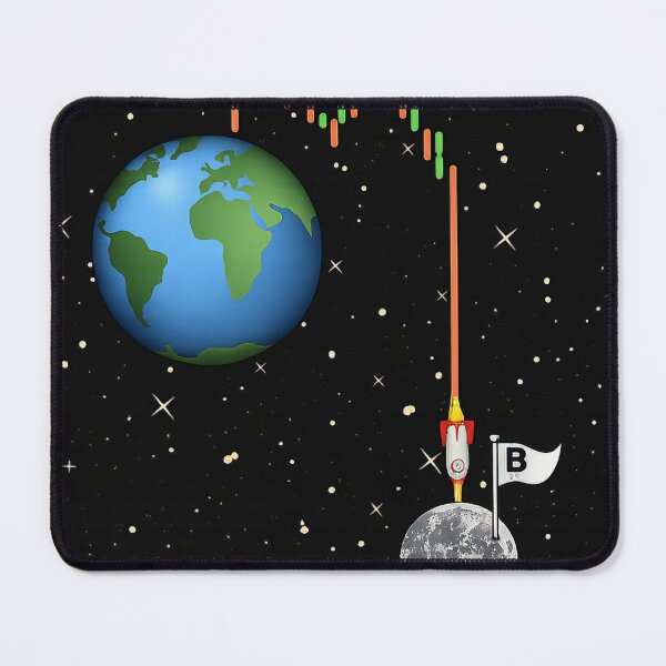 Item preview, To the moon! designed and sold by NoMatterBaby.