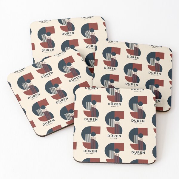 Item preview, Düren Germany – Bauhaus Geometric Design designed and sold by Thistle-TShop.