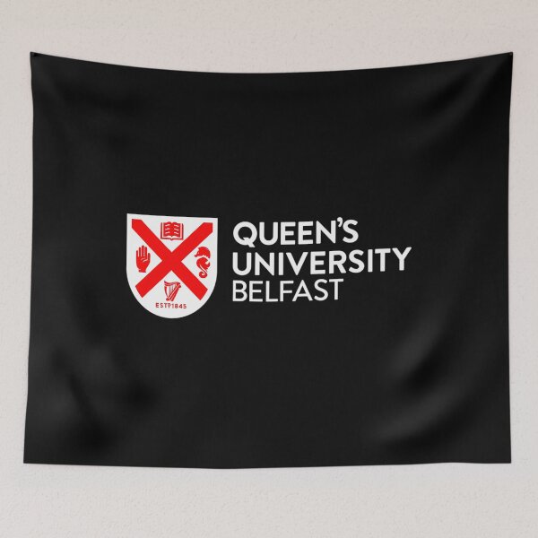 Item preview, Queens University Belfast White designed and sold by AmjadDesigns.