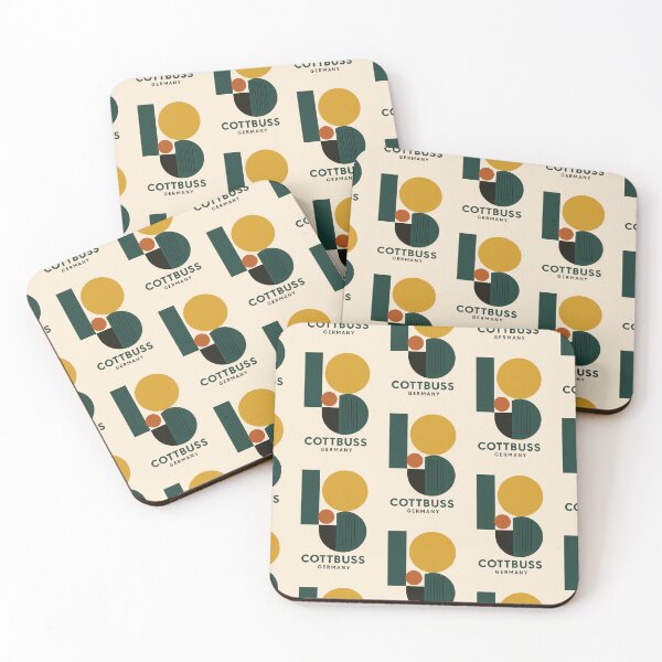 Item preview, Cottbuss Germany – Bauhaus Geometric Design designed and sold by Thistle-TShop.