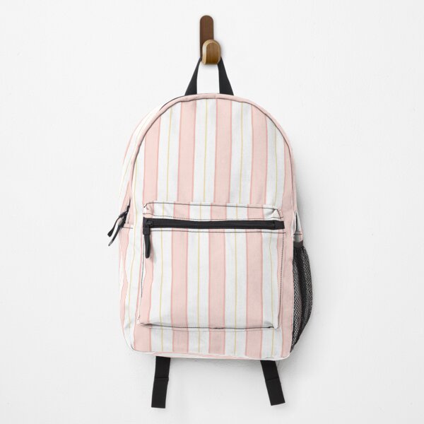 Item preview, Soft Apple Blossom Stripes - Romantic Cottage Stripe Pattern designed and sold by colorofmagic.