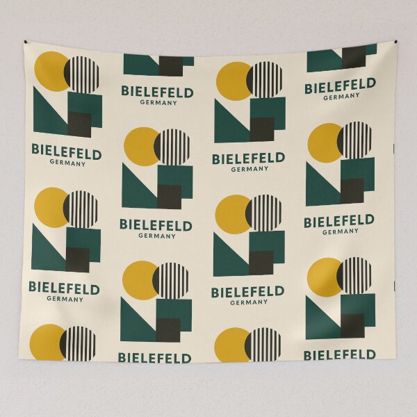 Item preview, Bielefeld Germany – Bauhaus Geometric Design designed and sold by Thistle-TShop.
