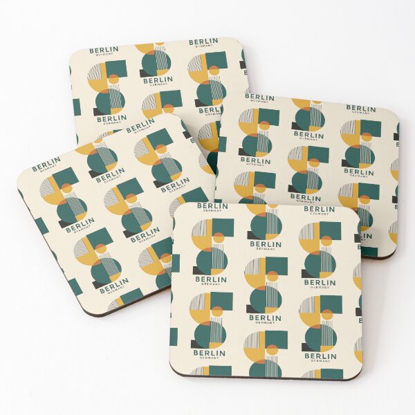 Item preview, Berlin Germany – Bauhaus Geometric Design designed and sold by Thistle-TShop.