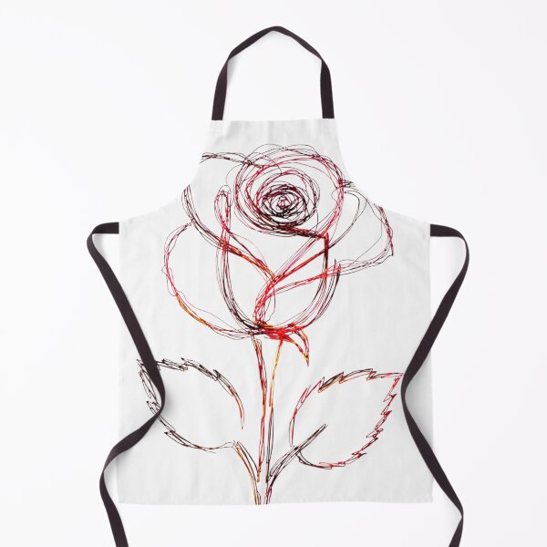 Item preview, Crimson Scribble Rose designed and sold by StickBuAndii.