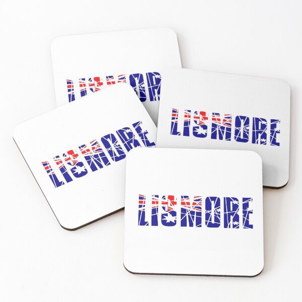 Item preview, Lismore Australia Typography | Distressed Australian Flag Text Design designed and sold by Globalcitytees.