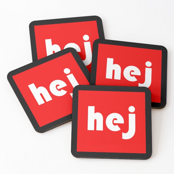Item preview, Hej - Swedish Hello Hi designed and sold by Jeallan Designs.