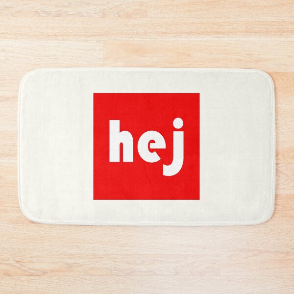 Item preview, Hej - Swedish Hello Hi designed and sold by Jeallan Designs.
