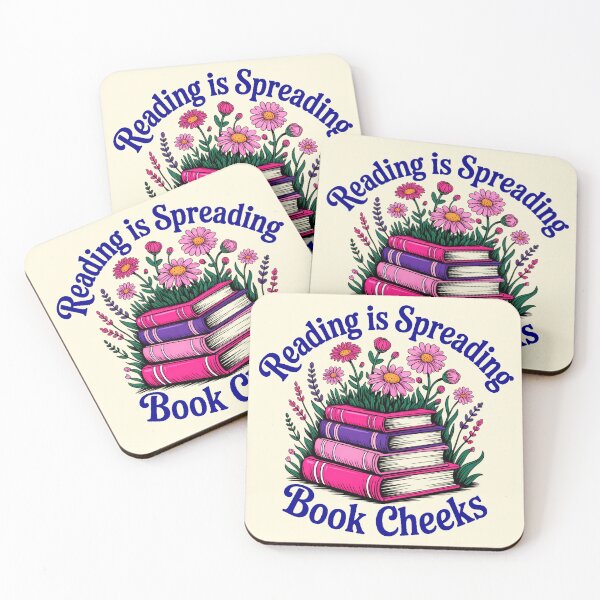 Item preview, Reading Spreads Book Cheeks designed and sold by CharlottePlaceArt.