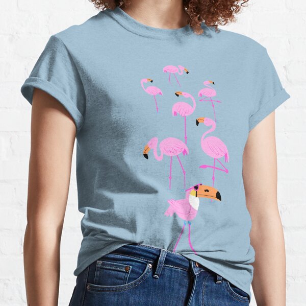 Flamingo Joke T Shirts Redbubble - roblox incognito shirt