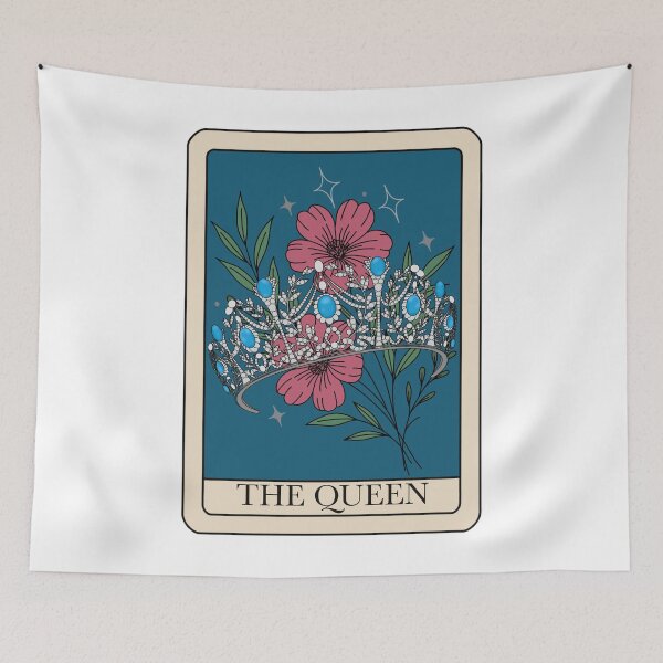Item preview, Persian Turquoise Tiara Tarot Card designed and sold by FreeOrca.