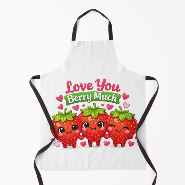 Item preview, Love You Berry Much Trio Strawberry Sticker designed and sold by lorand-designs.
